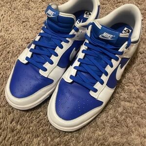 Blue & white Nike Dunks